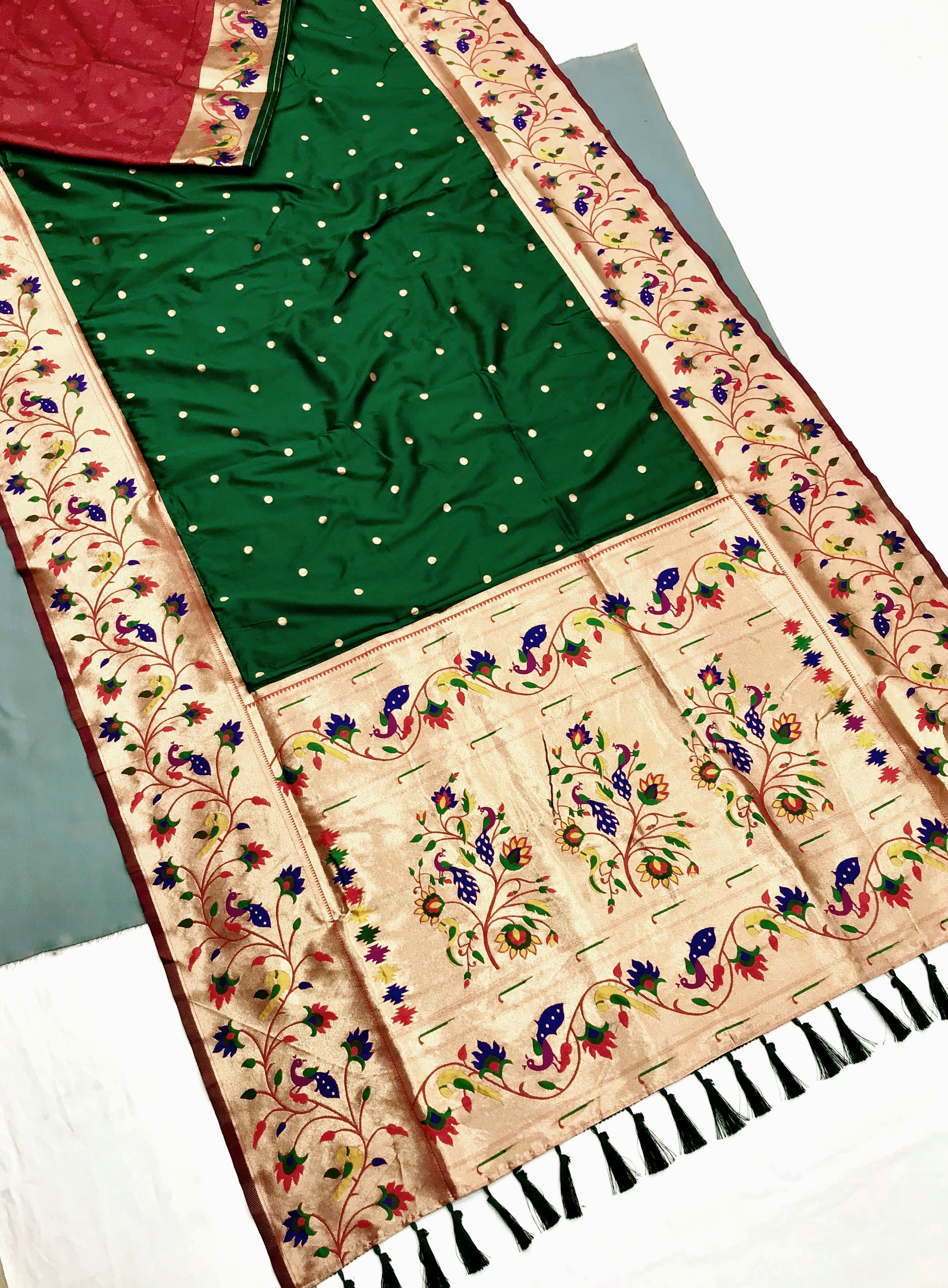 SP006 banarsi silk paithani