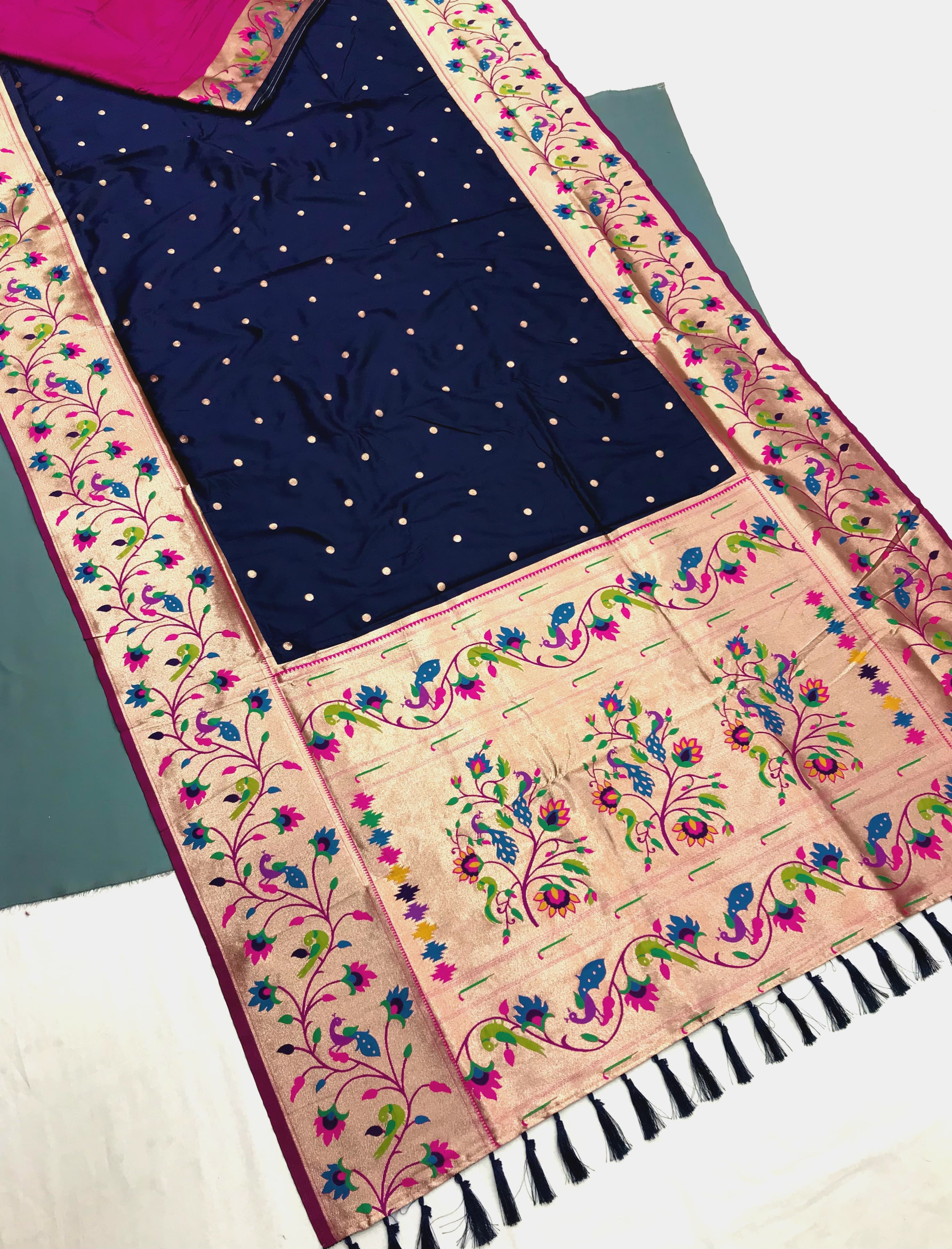 SP006 banarsi silk paithani