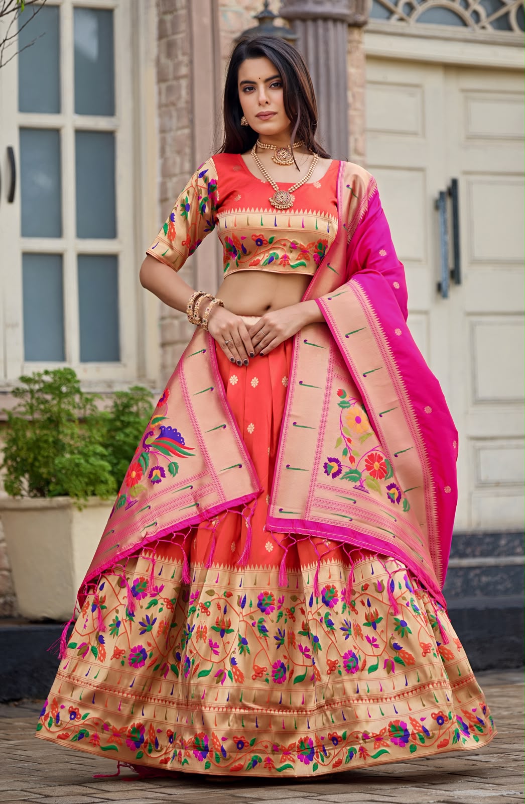 Paithani Wedding Lehenga