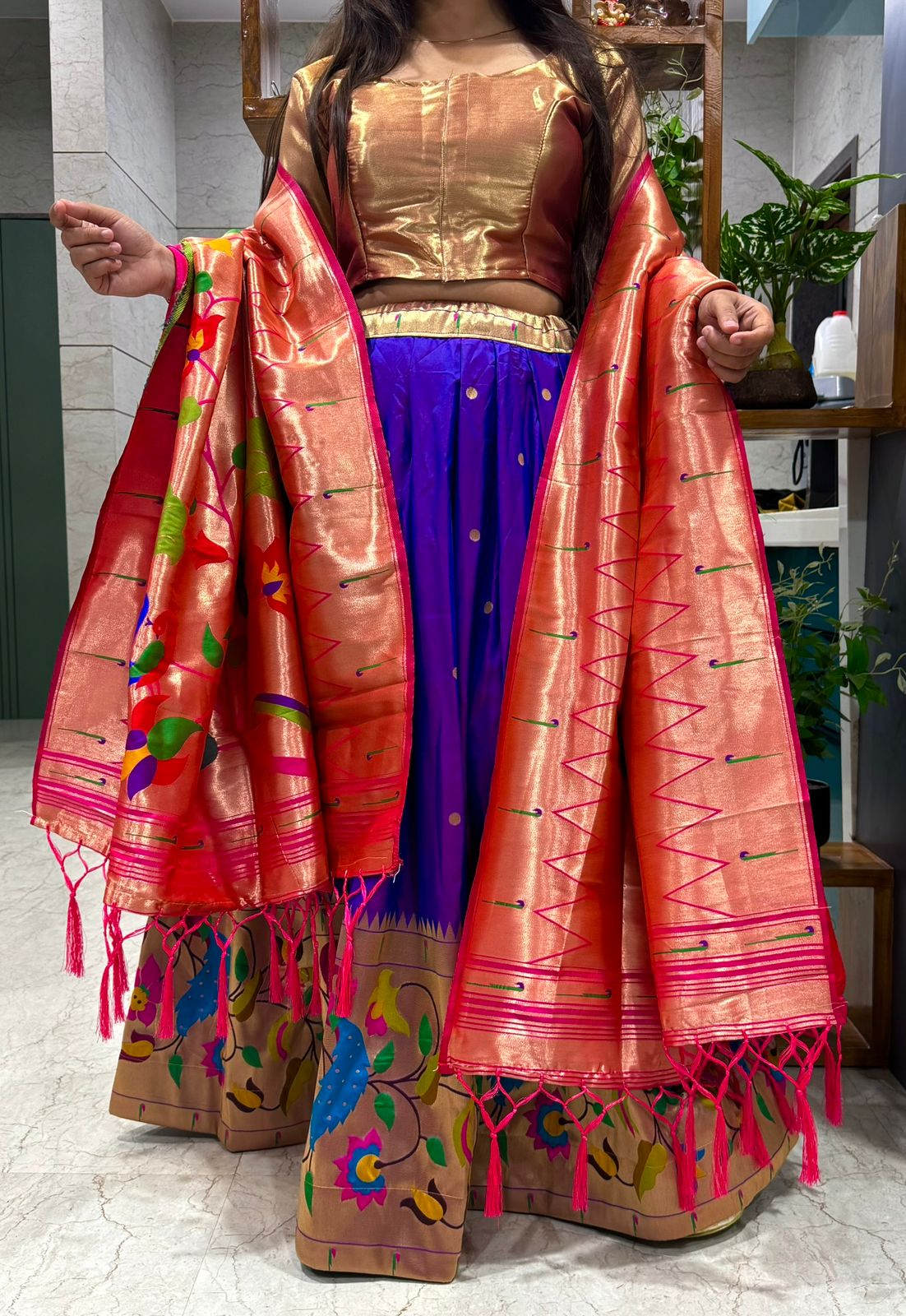 Paithani Ready Lehenga