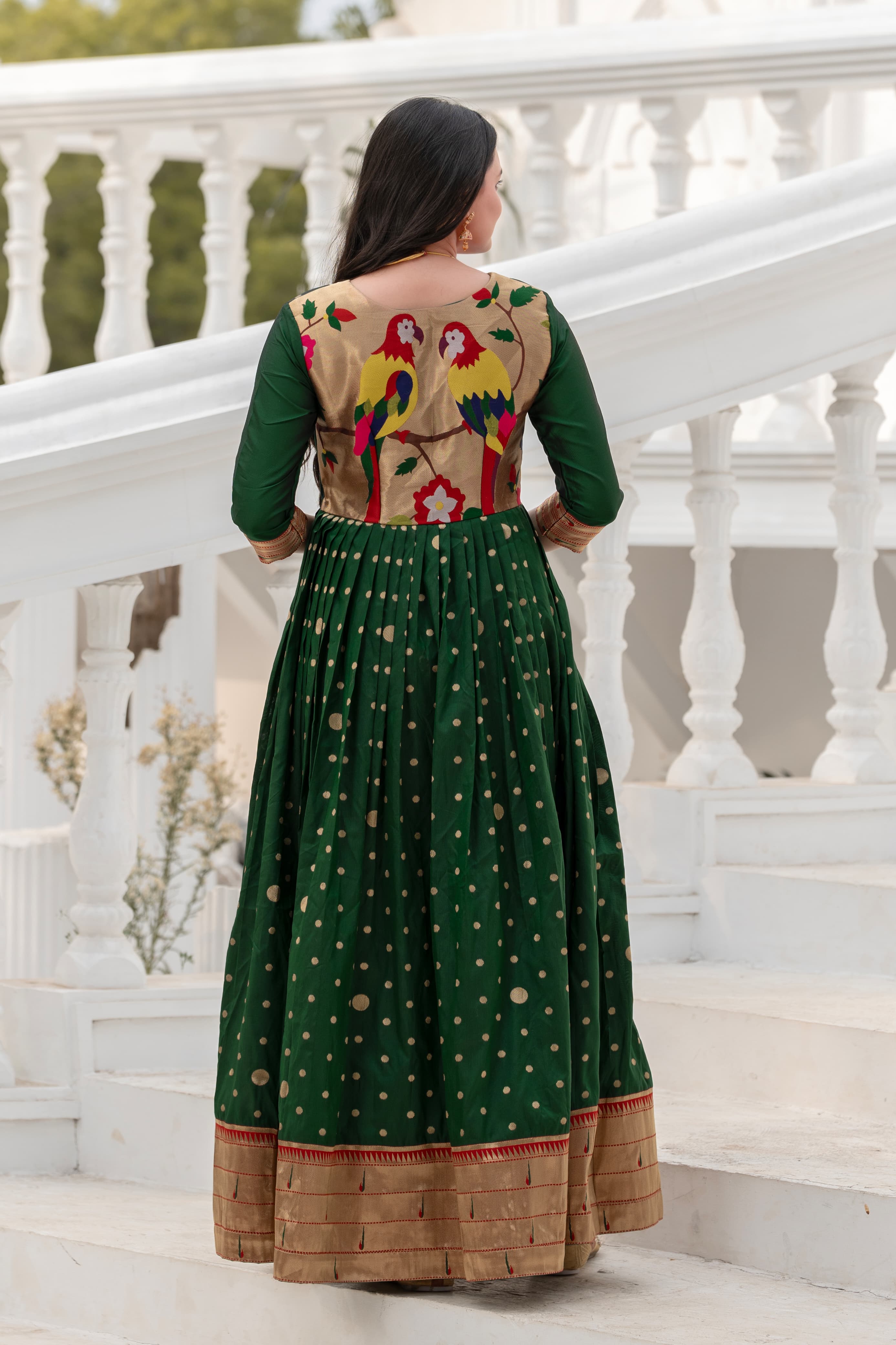 Paithani gown