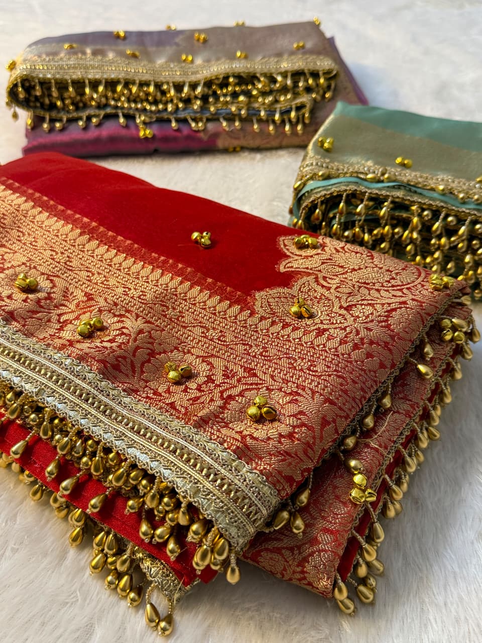 Ghoongaroo trending saree