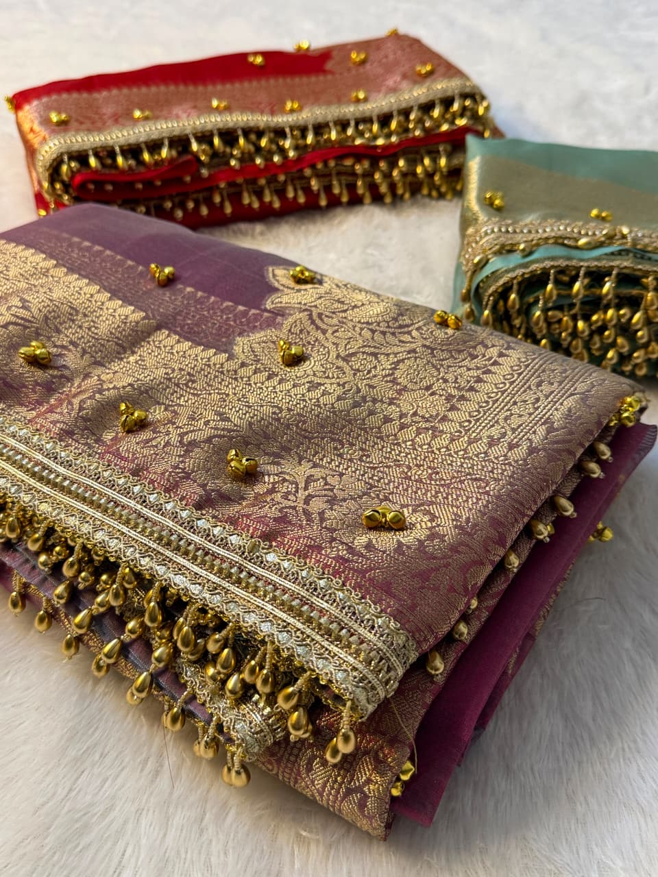 Ghoongaroo trending saree
