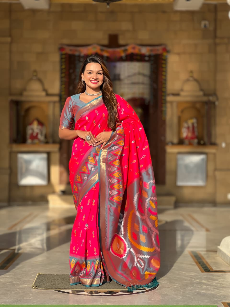 SP007 PATOLA SILK PAITHANI